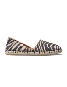 Verbenas Carmen Zebra espadrillas in camoscio
